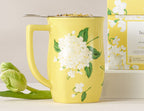 Hydrangea by Draper James Fiore Steeping Cup with Infuser