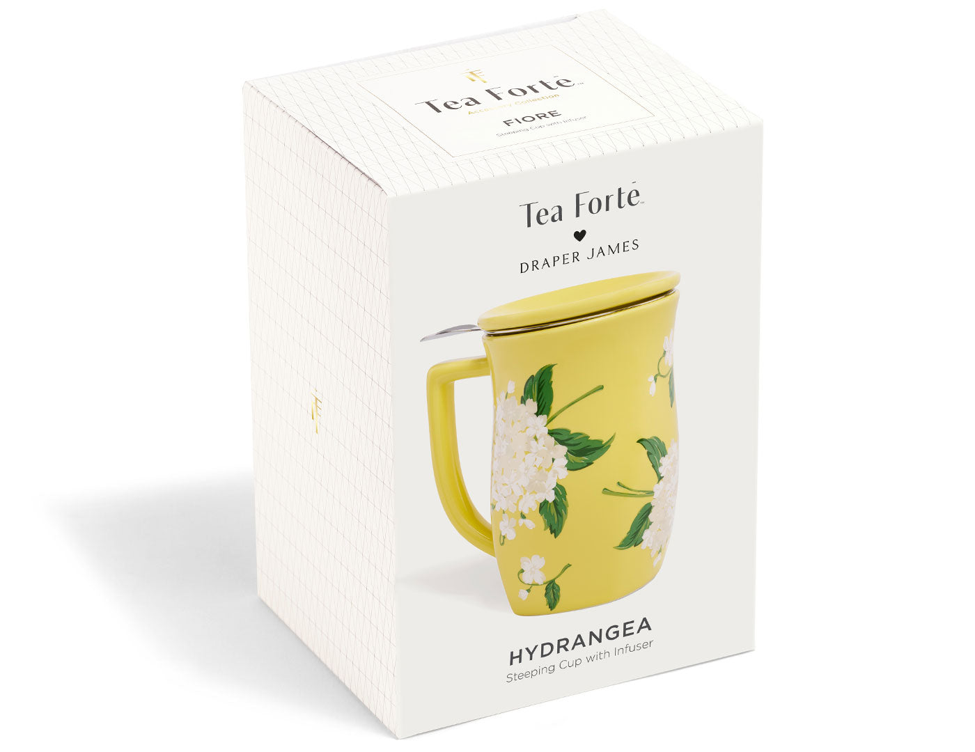 Hydrangea by Draper James Fiore Steeping Cup with Infuser