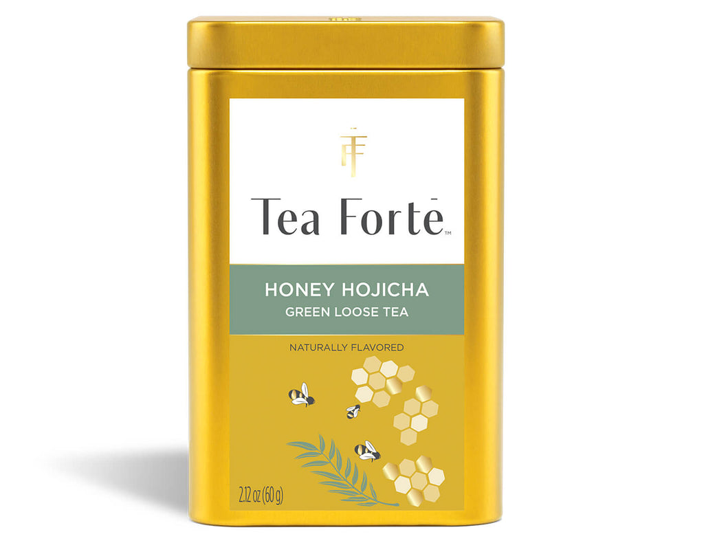 Honey Hojicha Loose Leaf Tea Canister
