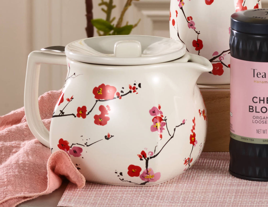 Fiore Teapot with Infuser Sakura