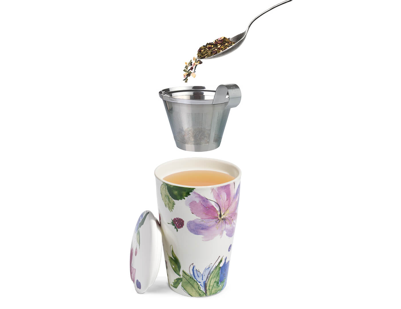 KATI® Steeping Cup & Infuser Herbal Retreat