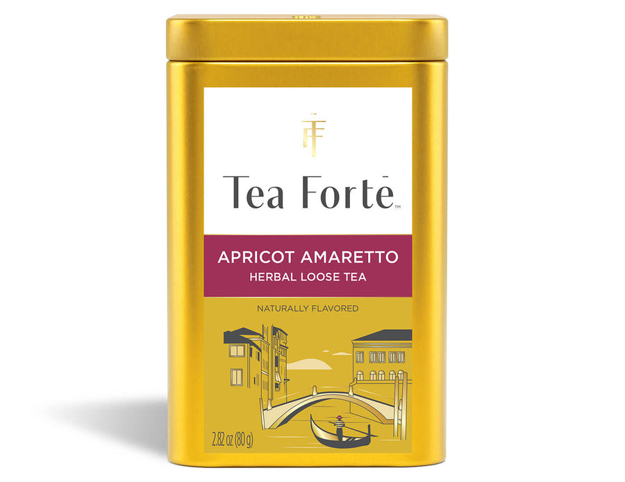 Apricot Amaretto Loose Leaf Tea Canister