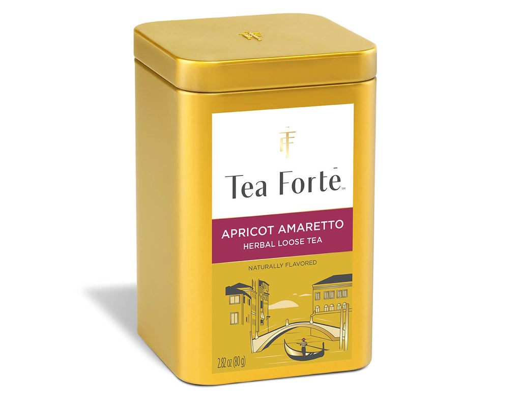 Apricot Amaretto Loose Leaf Tea Canister
