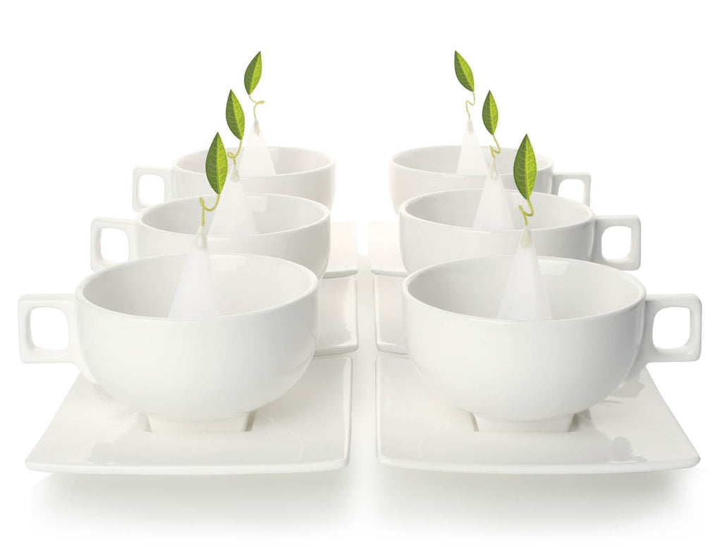 Solstice Teacups - Set of Six