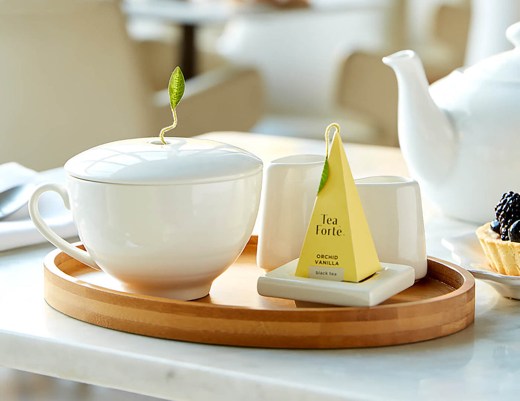 Café Cup Orchid White