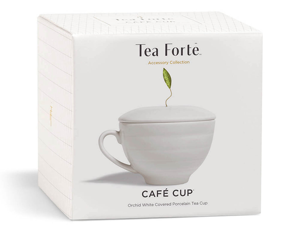 Café Cup Orchid White