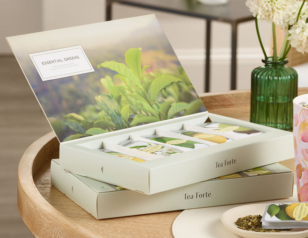 Green Loose Tea & Sugar Set