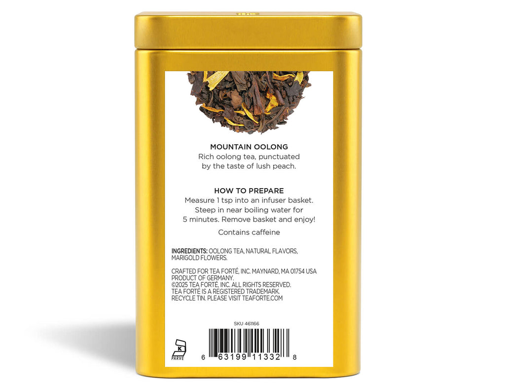 Mountain Oolong Loose Leaf Tea Canister