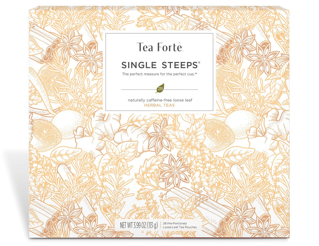 Single Steeps® Tea Chest Herbal Tea Assortment