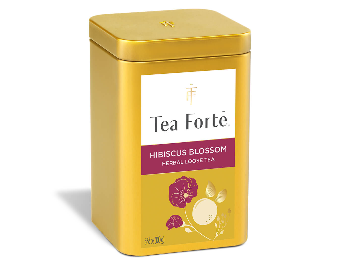 Hibiscus Blossom Loose Leaf Tea Canister