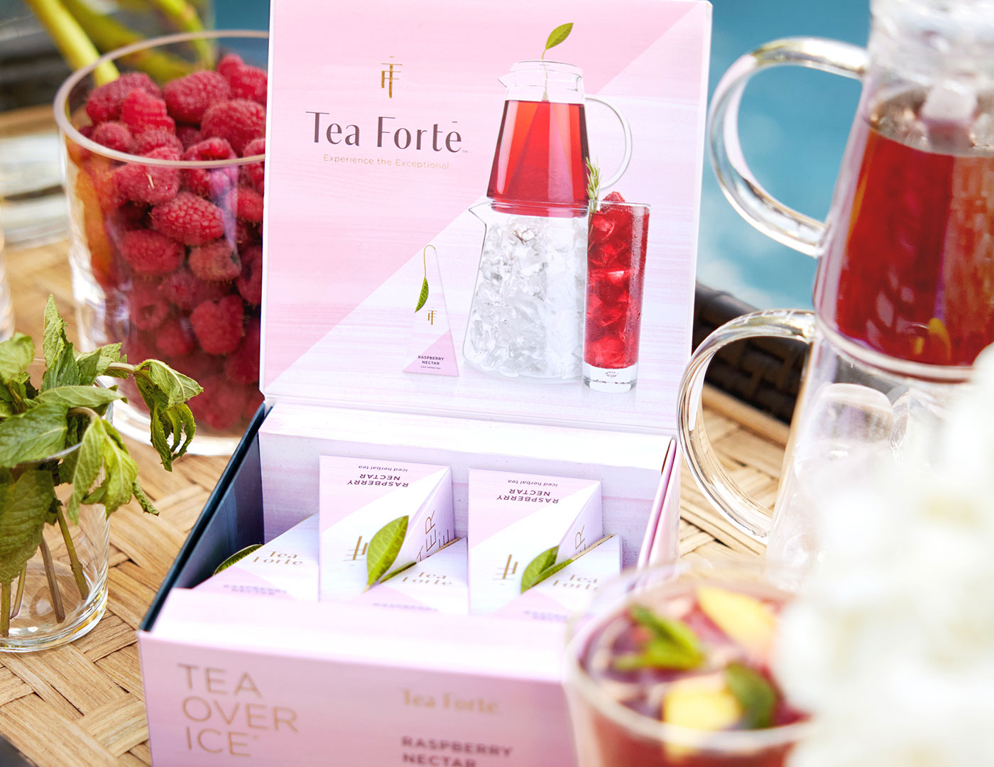 Tea Over Ice 5pk Box Iced Raspberry Nectar
