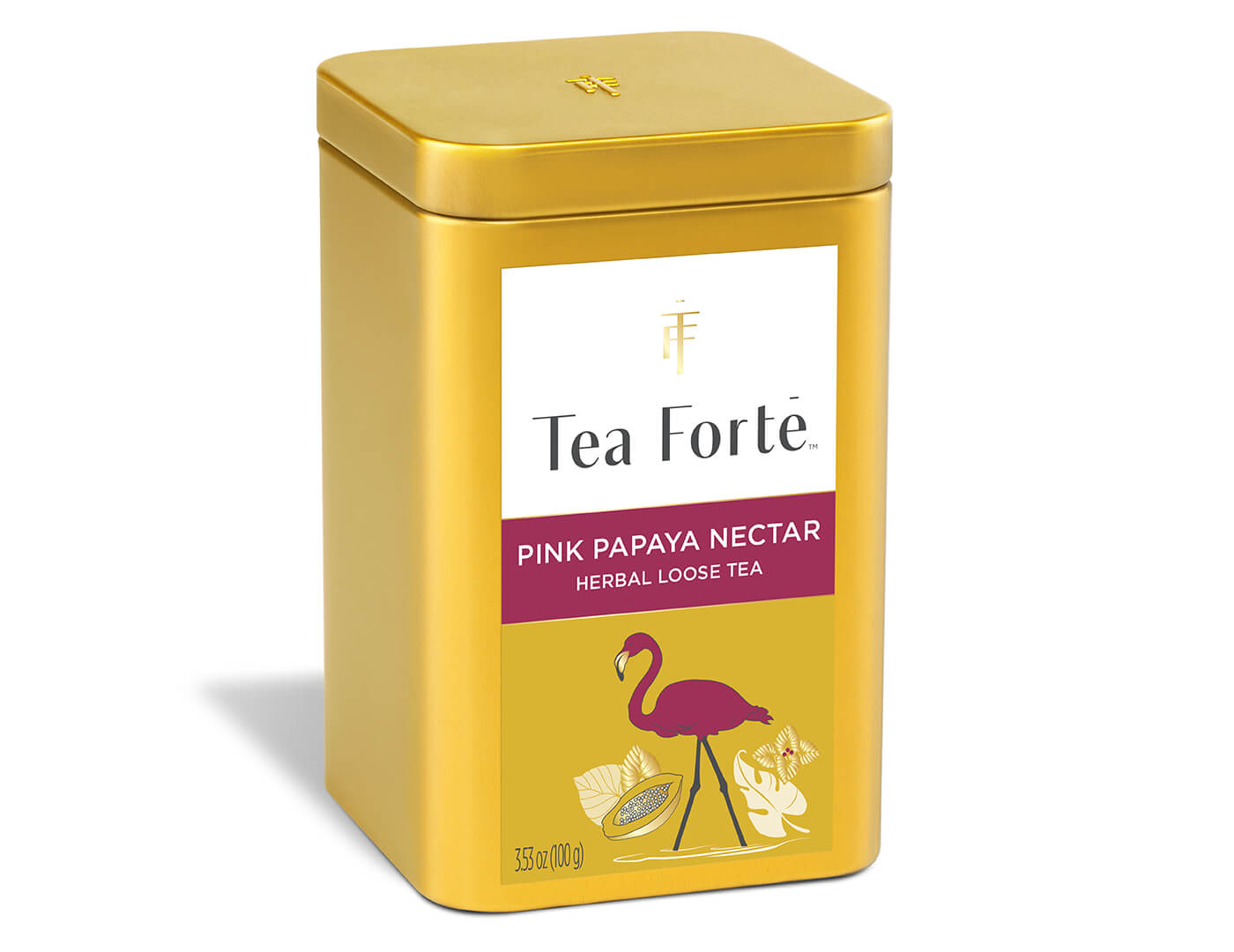 Pink Papaya Nectar Loose Leaf Tea Canister