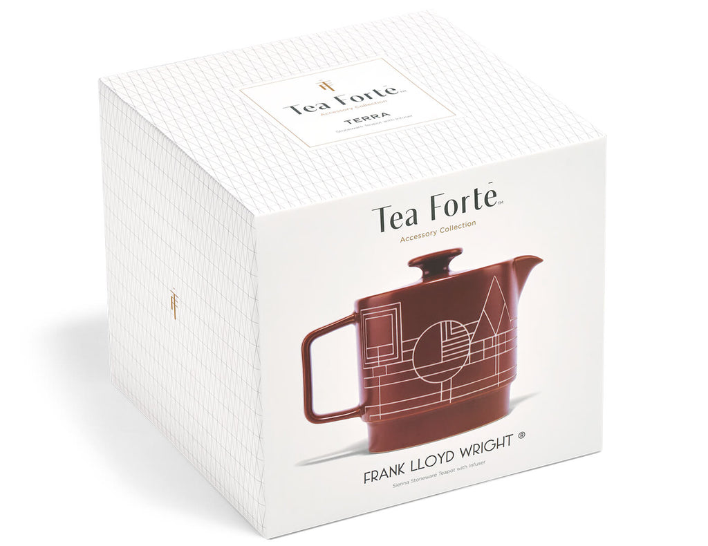Frank Lloyd Wright Terra Teapot with Infuser