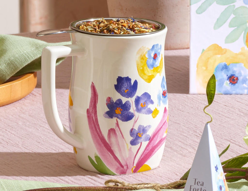 Fiore Steeping Cup with Infuser Volaré