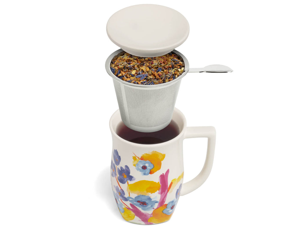 Fiore Steeping Cup with Infuser Volaré