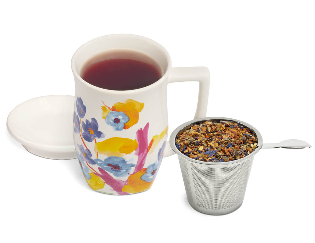Fiore Steeping Cup with Infuser Volaré