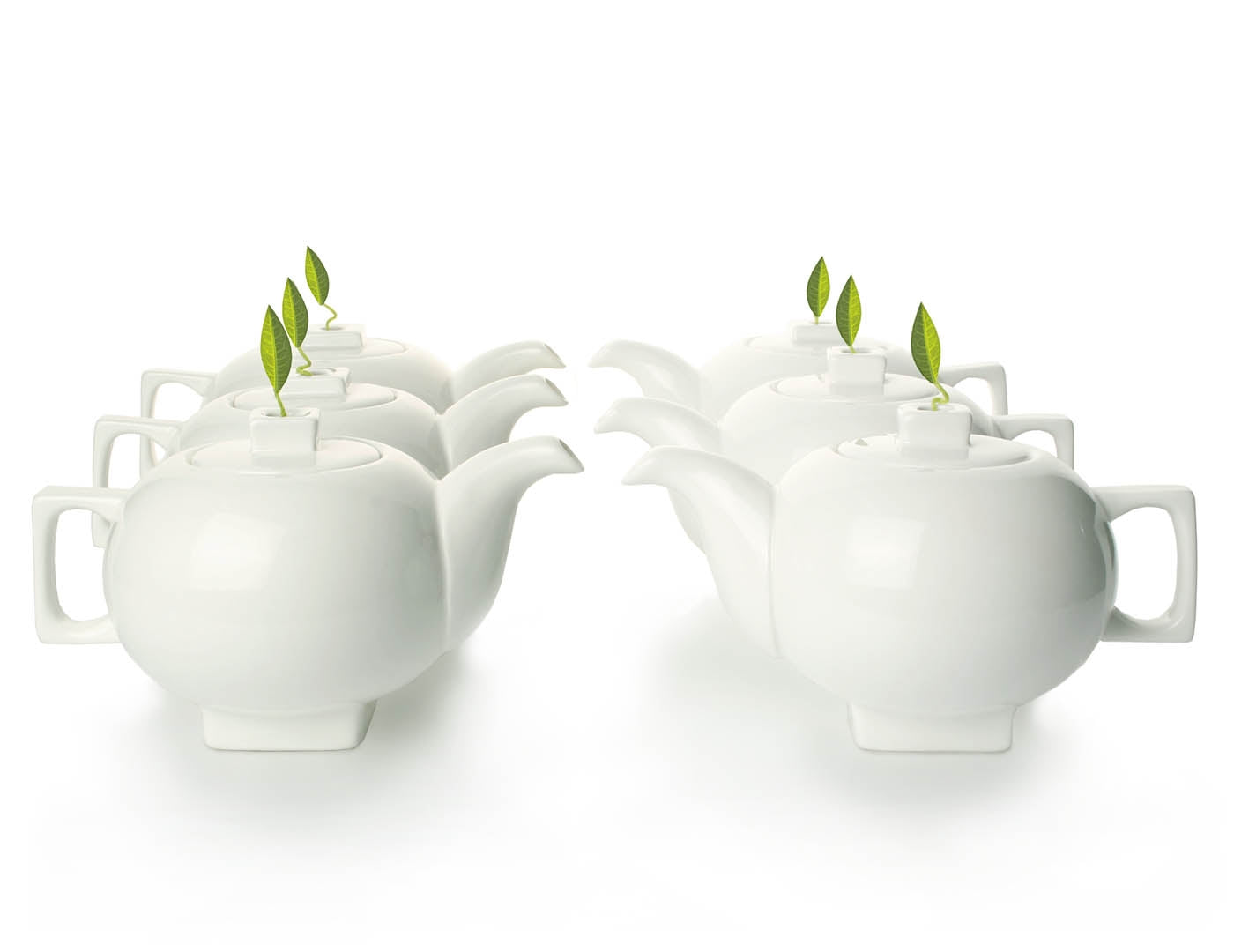 Solstice Teapots - Set of Six