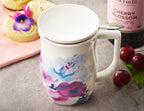Fiore Steeping Cup with Infuser Verbena Blossom