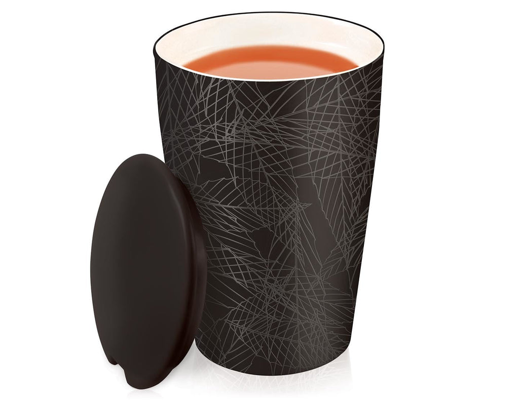 Black Loose Tea & Sugar Set