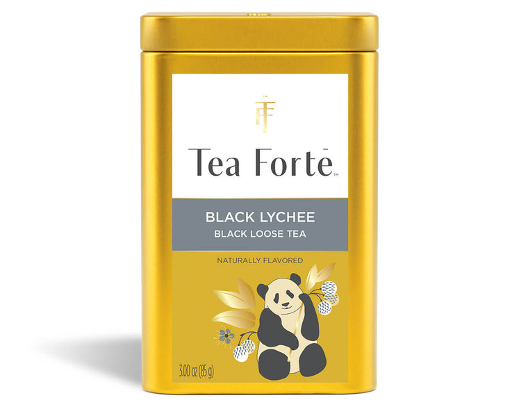 Black Lychee Loose Leaf Tea Canister