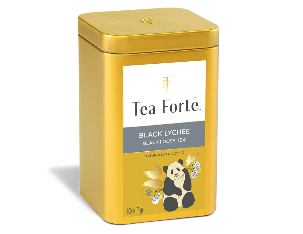 Black Lychee Loose Leaf Tea Canister