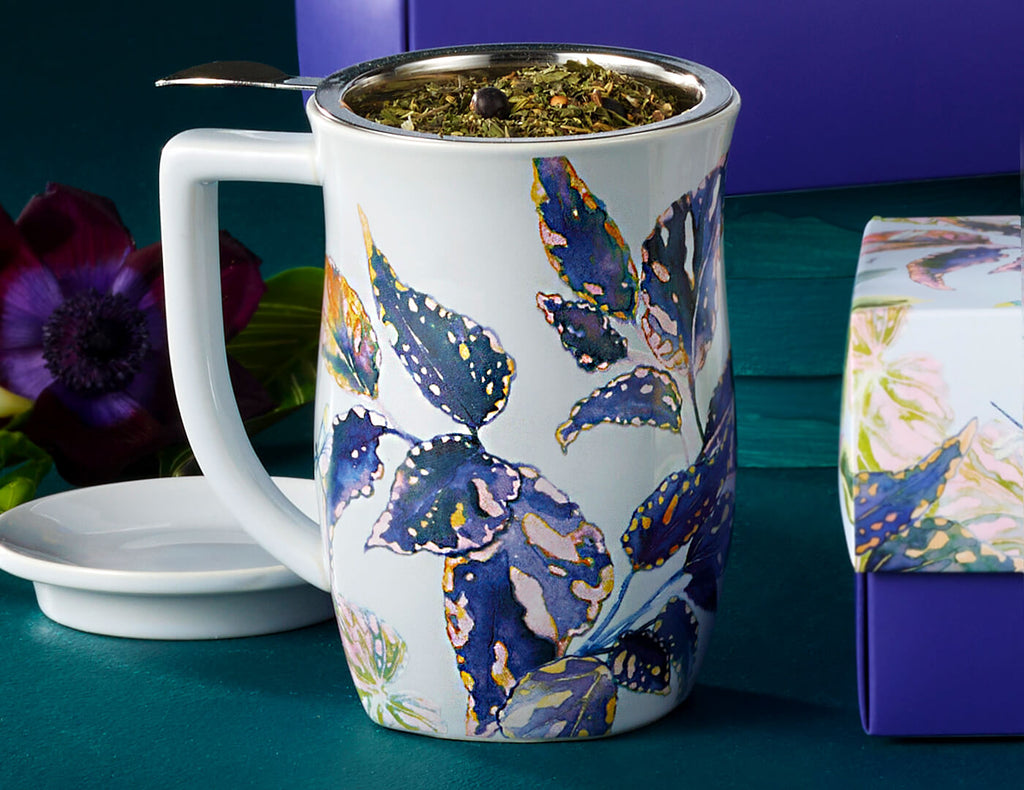 Fiore Steeping Cup with Infuser Demoiselle