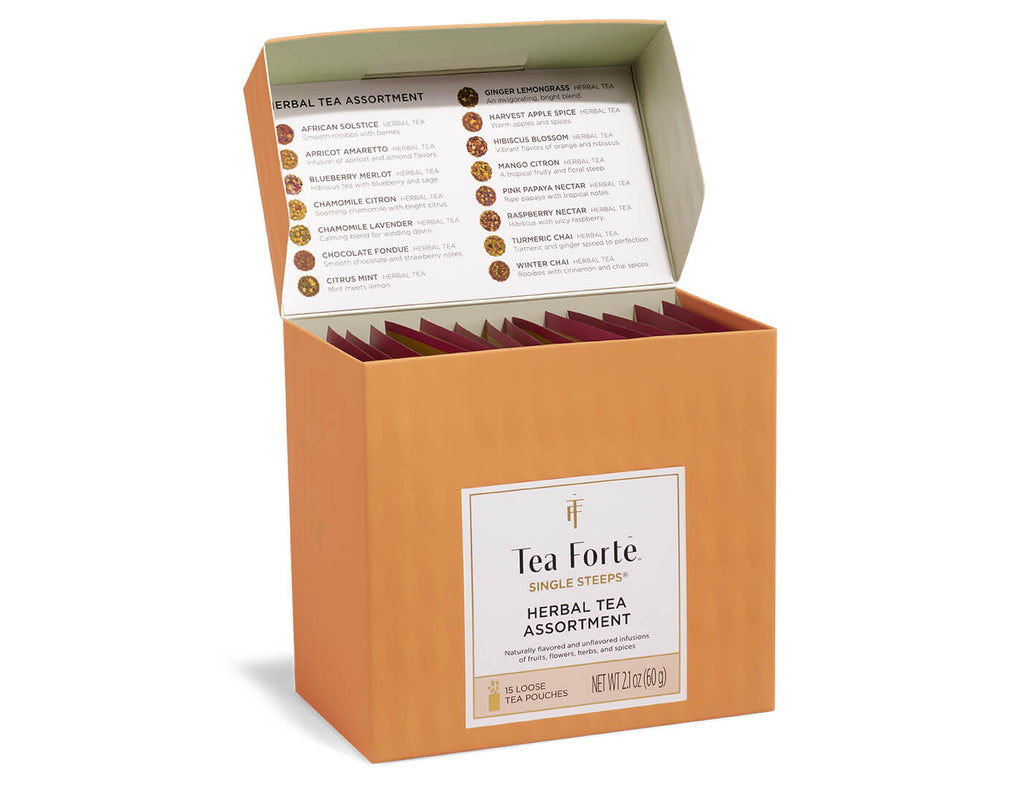 Herbal Tea Assortment Single Steeps® Sampler