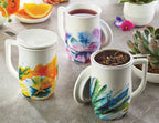 Fiore Steeping Cup with Infuser Blue Agave