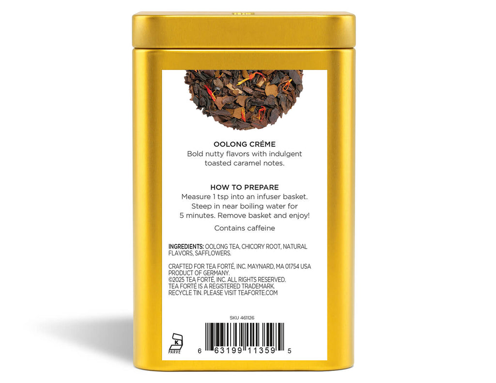 Oolong Crème Loose Leaf Tea Canister