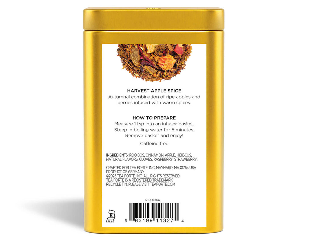 Harvest Apple Spice Loose Leaf Tea Canister