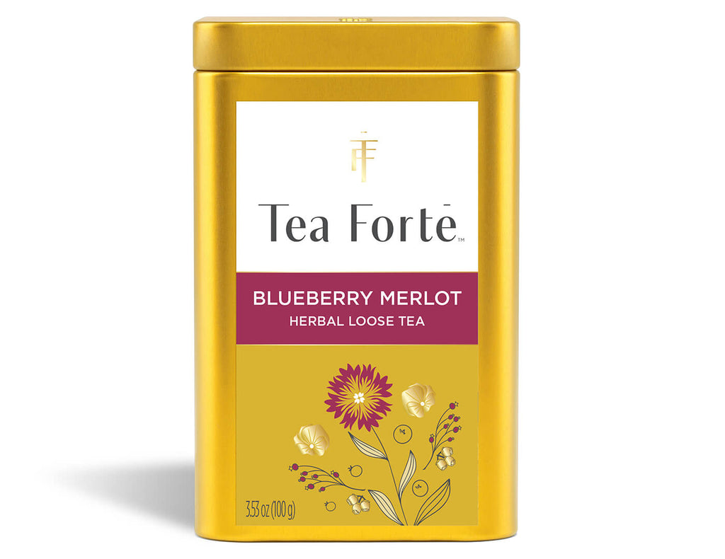 Blueberry Merlot Loose Leaf Tea Canister